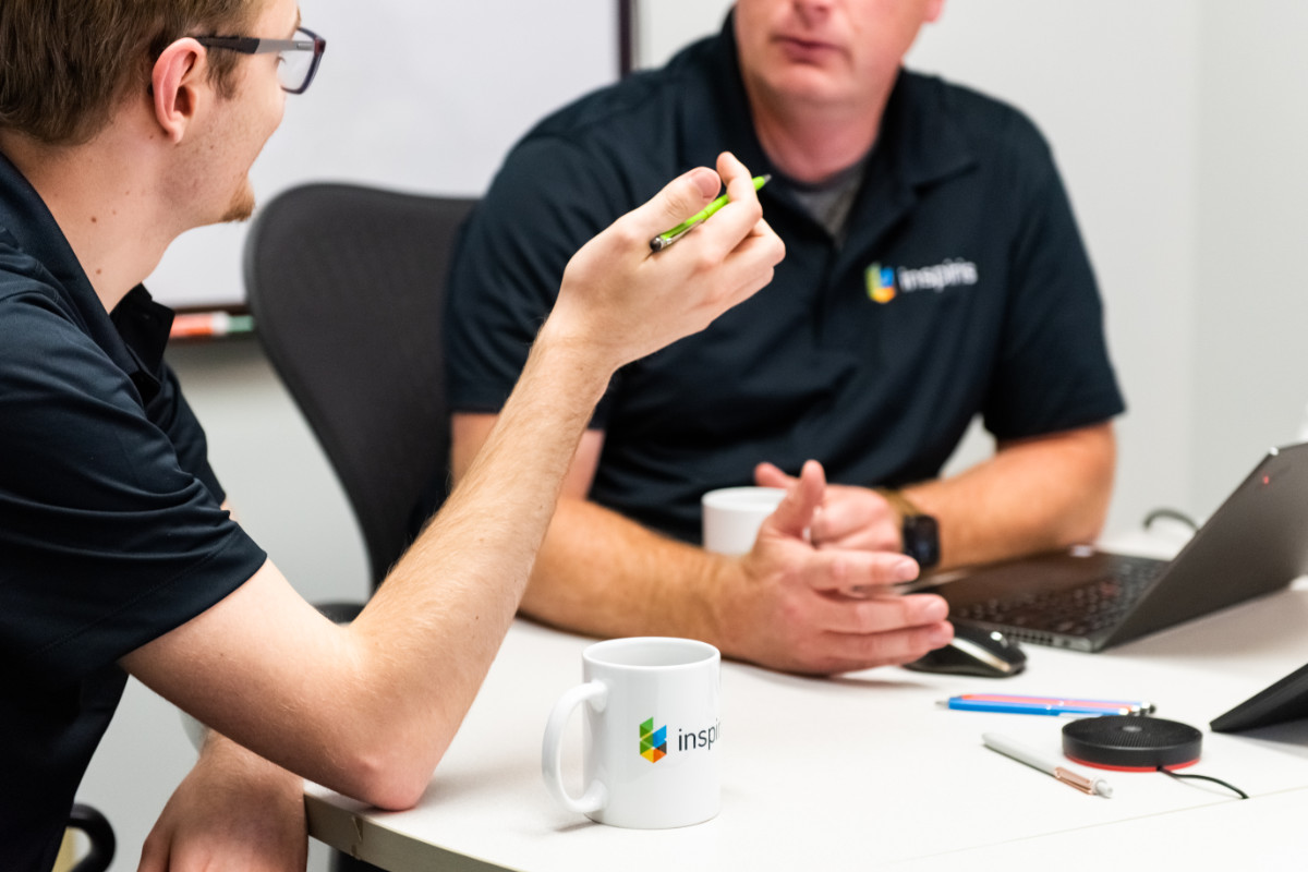 Starting a conversation - Inspiris Cyber Security and IT Support